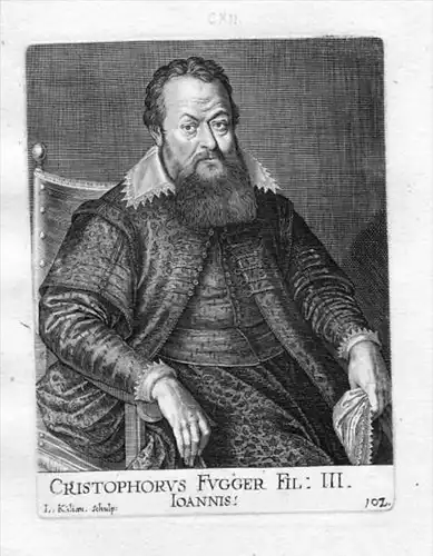 Christophorus Fugger - Christoph Fugger (1566 - 1615) Glött Mickhausen Stettenfels  Portrait