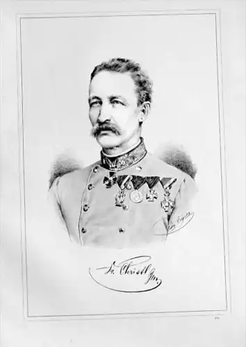 Franz Christl Generalmajor Feldmarschall Portrait