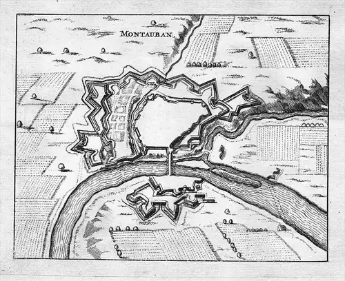 Montauban Tarn-et-Garonne gravure