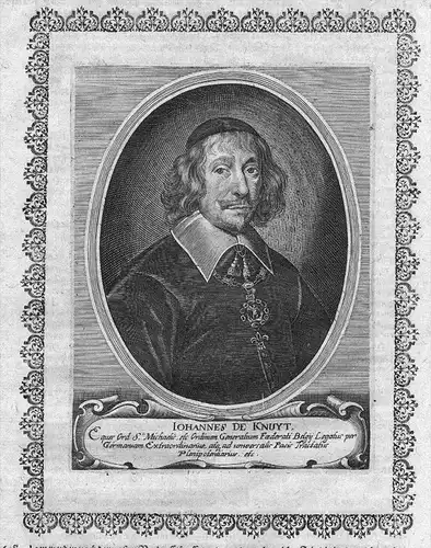 Johannes de Knuyt - Johan de Knuyt van Weelde-Ravels (1587 - 1654) Gesandter beim Westfälischen Frieden Midde