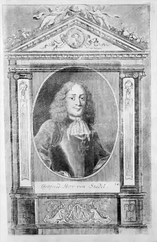 Gottfried von Stadel Innerösterreich Portrait  gravure