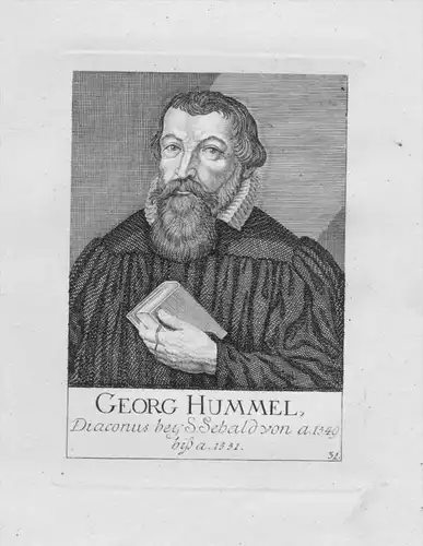 Georg Hummel Diakon St. Sebald Sebalduskirche Nürnberg Portrait