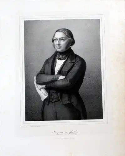 Ludwig von der Pfordten - Ludwig Karl Heinrich Freiherr von der Pfordten (1811 - 1880) Politiker Rechtswissens
