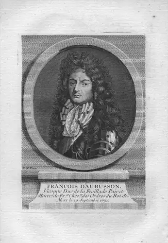 Francois D'Aubusson - Francois d'Aubusson Herzog de La Feuillade (1631 - 1691) Duc de Roannez Dauphiné Franc