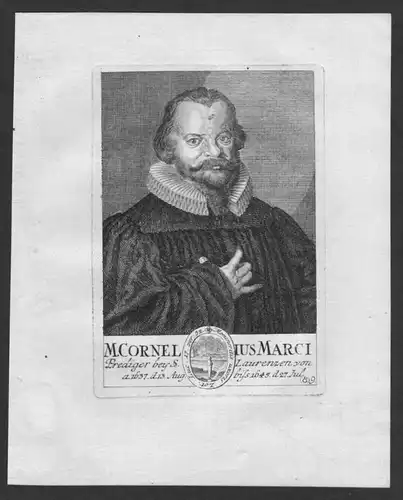 h. Cornelius Marci Theologe St. Lorenz Lorenzkirche Nürnberg Portrait