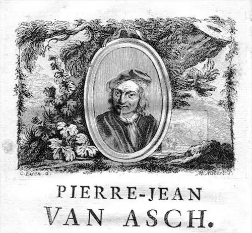 Pieter Jansz van Asch painter Portrait Kupferstich gravure engraving