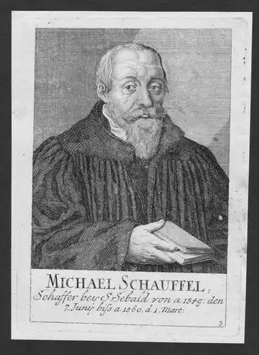 Michael Schauffel Theologe St. Sebald Sebalduskirche Nürnberg Portrait