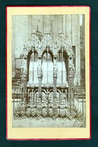 Sebaldusgrab St Sebald Nürnberg original Foto photo CDV
