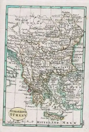 Turkey Kreta Greece Karte Schindelmayer