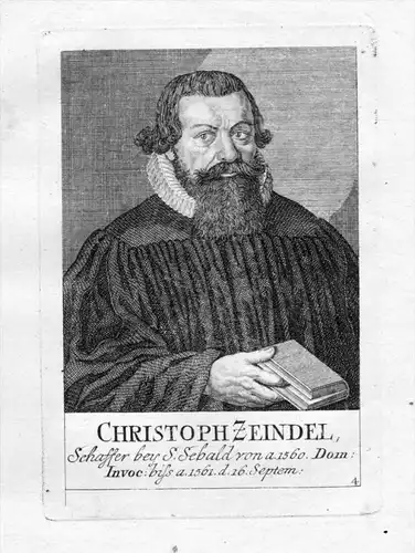 Christoph Zeindel Theologe St. Sebald Sebalduskirche Nürnberg Portrait