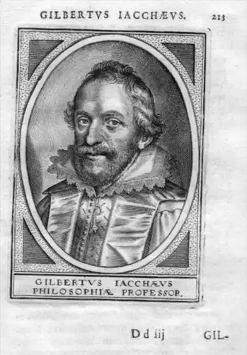 Gilbertus Jacchaeus - Gilbert Jack (1578 - 1628) Scottish Ramist, philosopher, physician, Professor at the Uni