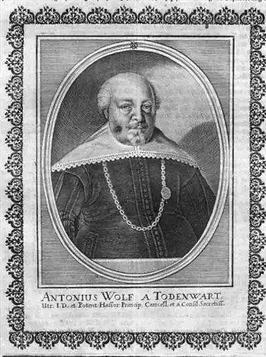 Anton Wolff v. Todenwarth (1592 - 1641) Hessen-Darmstadt   Portrait
