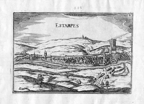 Estampes - Estampes Midi-Pyrenees Tassin gravure estampe