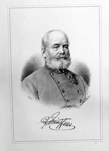 Karl Maria Graf Pötting von Persing Portrait Litho Lithographie lithograph