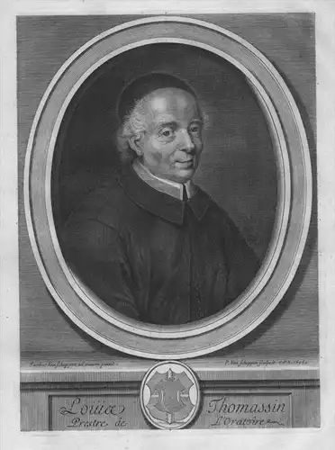 Louis Thomassin - Philosoph - Portrait Wappen