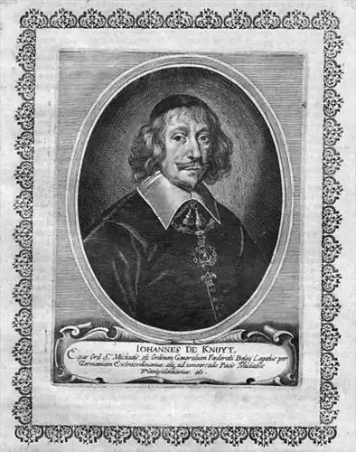 Iohannes de Knuyt -Johann de Knuyt (1587 - 1654) Gesandter beim Westfälischen Frieden Middelburg Zeeland Nede