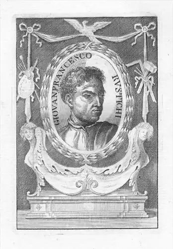 Giovanni Francesco Rustici Kupferstich Portrait engraving