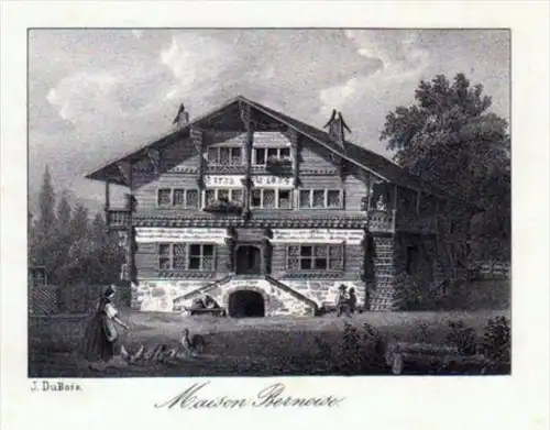 Bern Berne Schweiz Suisse Lithographie