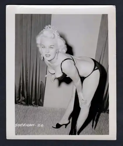 Unterwäsche Sheenah lingerie Erotik nude vintage Dessous pin up Foto photo