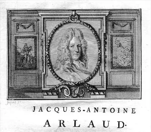 Jacques-Antoine Arlaud painter Portrait Kupferstich gravure engraving