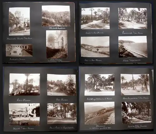 Italia / Italy / Italien Südtirol Tirol San Remo Lago di Garda Bordighera Oberbayern - with 127 private vintage photos.