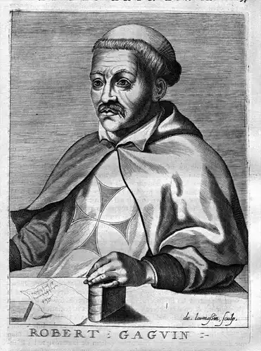 Robert Gaguin - Robert Gaguin (1433-1501) Humanist philosopher Calonne-sur-la-Lys Frankreich Portrait