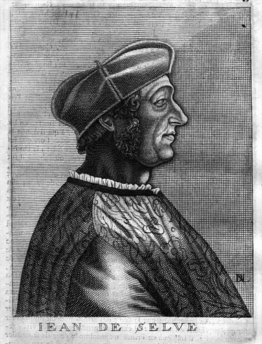 Jean de Selve - Jean de Selve Diplomat Frankreich Kupferstich Portrait engraving