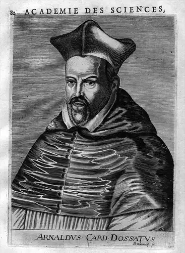Arnaud d'Ossat Cardinal - Arnaud d' Ossat (1537-1604) Saint-Eusebe Rennes Bayeux Schriftsteller writer Frankre
