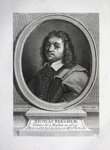 Nicolas Berghem - Nicolaes Berchem (1620-1683) engraver Grafiker Haarlem Amsterdam Maler painter peintre Kupfe