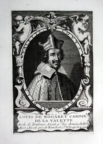 Louis de Nogaret Cardinal de la Valette - Louis de Nogaret de La Valette d’Épernon (1593-1639) archbishop o