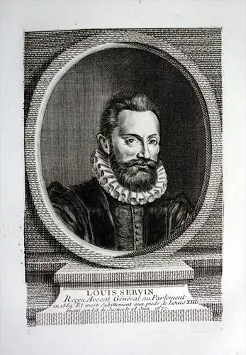 Louis Servin - Louis Servin (1555-1626) seigneur de Pinoches et de La Grève, magistrat, Orleans, Geneve, Pari