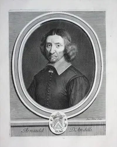 Arnauld D'Andilli - Robert Arnauld d'Andilly (1589-1674) Finanzminister conseiller Etat Portrait