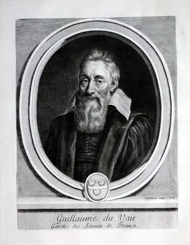 Guillaume du Vair - Guillaume du Vair Politiker prelat ecrivain Portrait