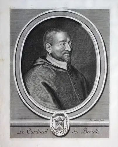 Le Cardinal de Berulle - Pierre de Berulle (1575-1629) mystic Mystiker Cardinal Theologe Kardinal Portrait