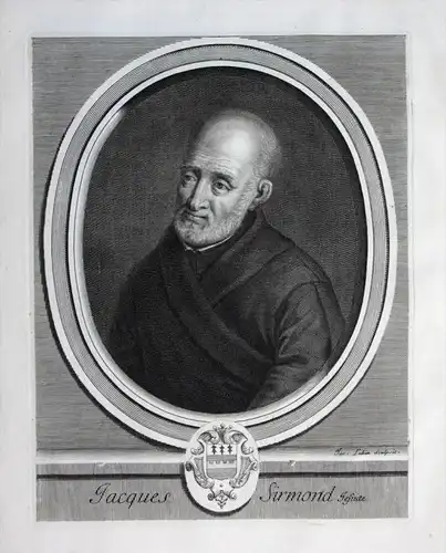 Jacques Sirmond - Jacques Sirmond Jesuit jesuite Historiker historien patrologue Portrait