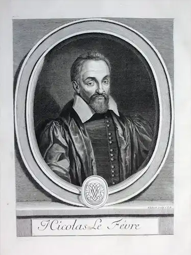 Nicolas Le Fevre - Nicolas Lefevre Philologe philologue philologist Portrait