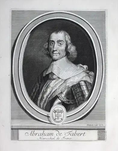 Abraham de Fabert - Abraham Fabert d’Esternay marechal Marschall Portrait