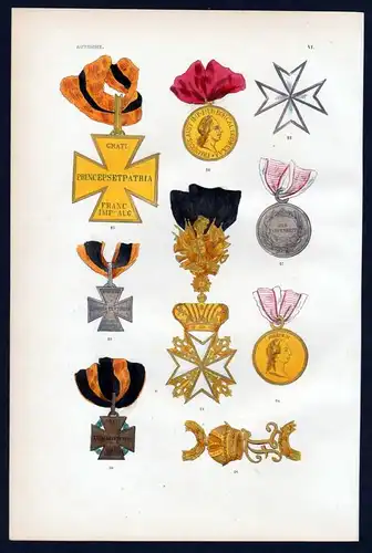 Autriche - Österreich Austria Verdienstorden Orden decoration medal Medaille
