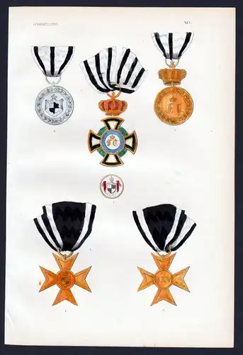 "Hohenzollern" - Hohenzollern Verdienstorden Orden medal decoration Medaille