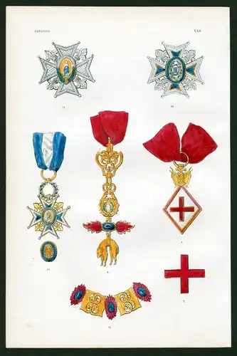 Espagne - Espana Spain Spanien Orden medal decoration Medaille destincion