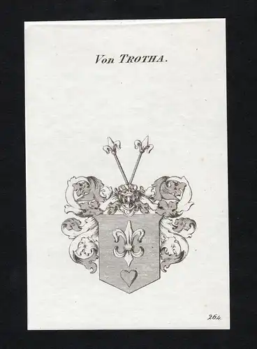 Von Trotha - Trotha Wappen Adel coat of arms heraldry Heraldik
