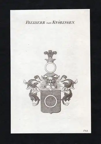 Freiherr von Knöringen - Knöringen Wappen Adel coat of arms heraldry Heraldik