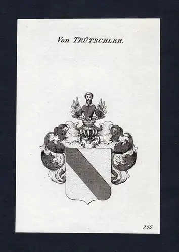 Von Trütschler - Trütschler Wappen Adel coat of arms heraldry Heraldik