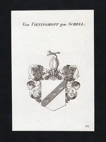 Von Vietunghoff gen. Schell - Vietinghoff Schell Wappen Adel coat of arms heraldry Heraldik