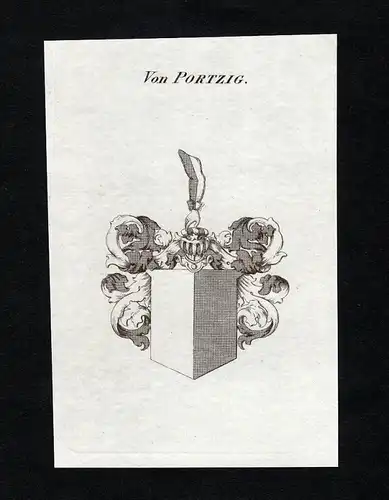 Von Portzig - Portzig Wappen Adel coat of arms heraldry Heraldik