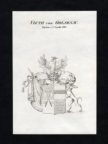 Vieth von Golsenau - Vieth Golsenau Wappen Adel coat of arms heraldry Heraldik