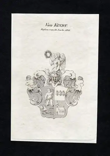 Von Kindt - Kindt Wappen Adel coat of arms heraldry Heraldik