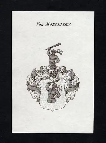 Von Mordeisen - Mordeisen Wappen Adel coat of arms heraldry Heraldik