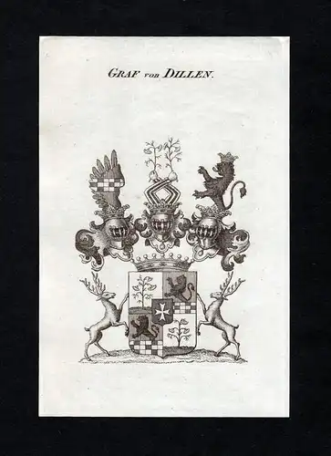 Graf von Dillen - Dillen Wappen Adel coat of arms heraldry Heraldik