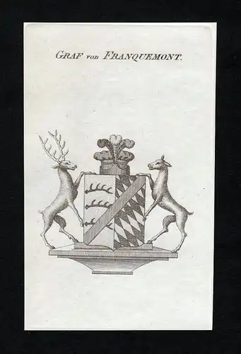 Graf von Franquemont - Franquemont Wappen Adel coat of arms heraldry Heraldik